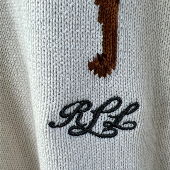 Ralph Lauren Cream Knit Sweater - Picture 5 of 11